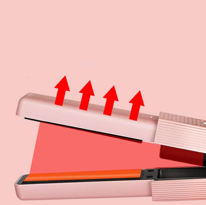 Cordless USB Hair Straightener & Curler