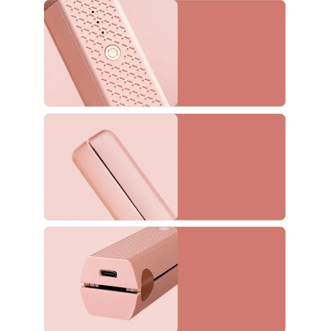 Cordless USB Hair Straightener & Curler
