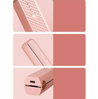 Cordless USB Hair Straightener & Curler
