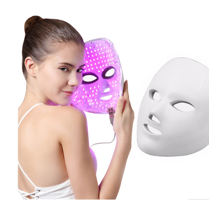 7-Color LED Light Therapy Facial Mask