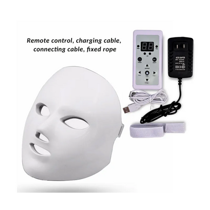 7-Color LED Light Therapy Facial Mask